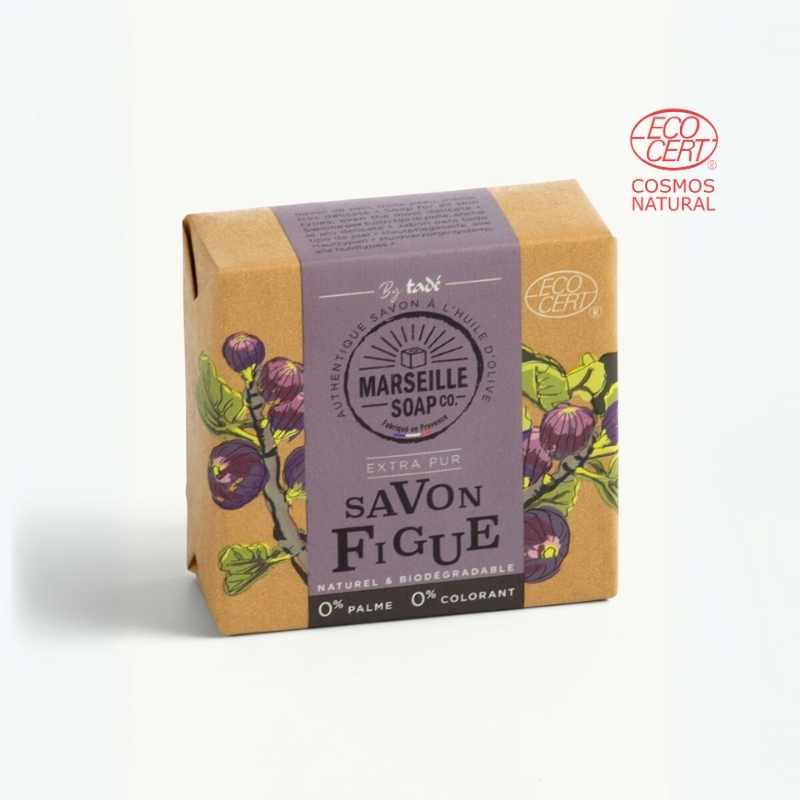 Tadé Marseille-såpe med fiken | COSMOS Natural - Menti Verdi