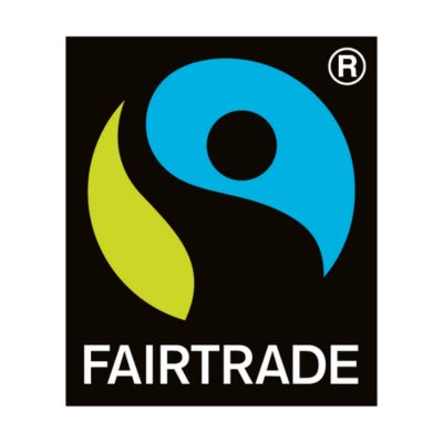 Logo for sertifisering innen hudpleie og kosmetikk: Fairtrade